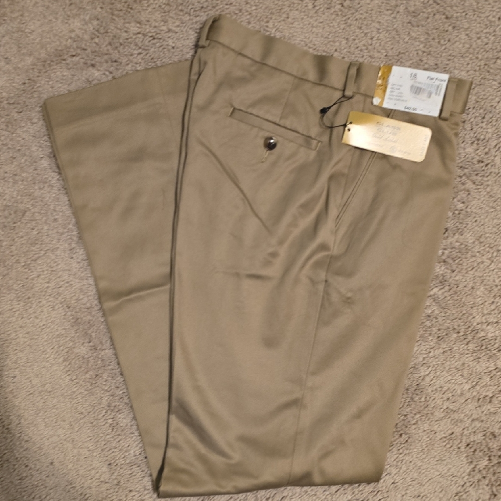 Class Club Men's Khaki Chino CLASS Club GOLD label